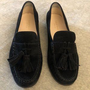 Cole Haan Suede Tassel Loafers